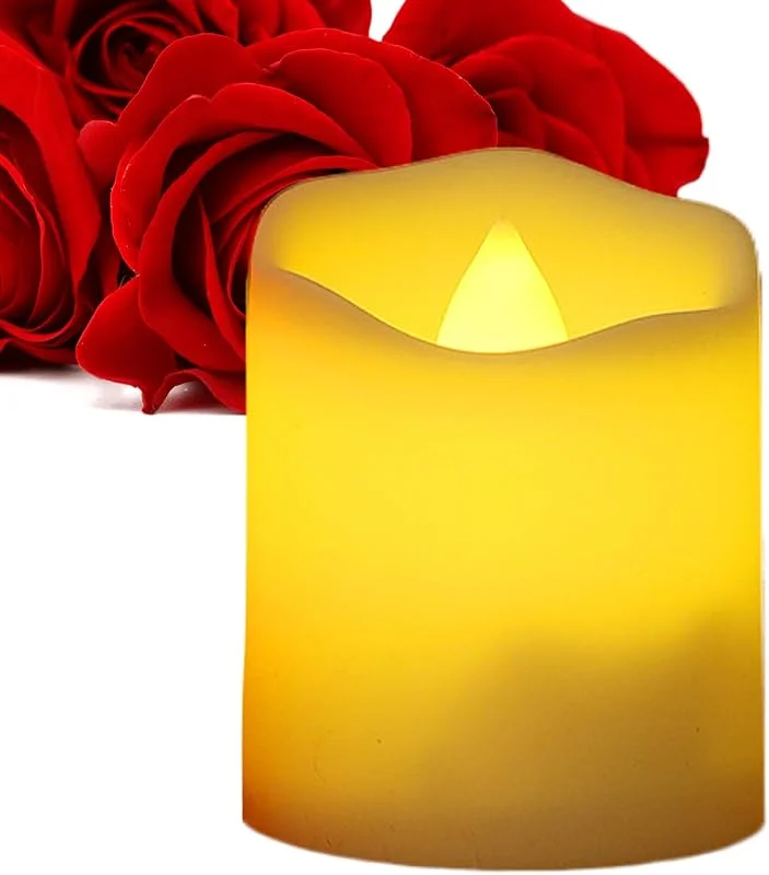 Generic Iluminación LED Sin Llama Con Batería Para Iluminación Ambiental — Cena a la luz de velas