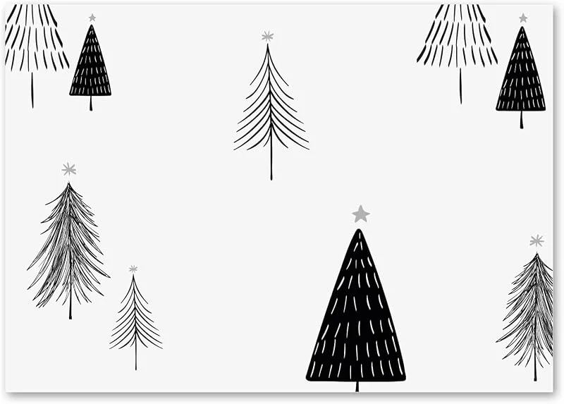 younikat 100 Manteles Individuales de Papel con Motivo Navidad - dv1151 — Hogar y cocina