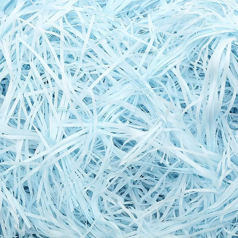 LABUYI 50g Papel Relleno Para Cajas Regalos, Relleno Cajas Regalo, Azul — Envoltorio regalo