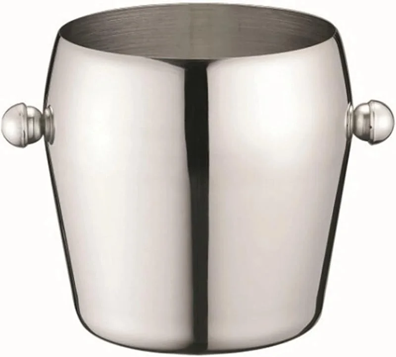 TLMDXTEU Cubiteras de Acero Inoxidable Barra de Cubierta Hielo Pub Beer Champagne Whisky Cooler Bottle para Fiestas en Bares de Cócteles — Vino y mesa festiva