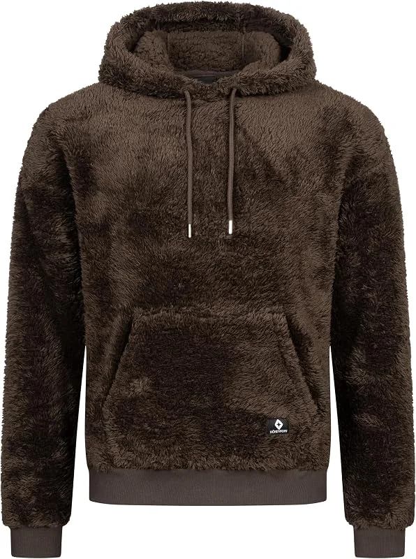 Höhenhorn Bärg - Sudadera con capucha para hombre, forro polar — Ropa Navidad