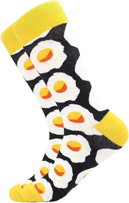 Visita la tienda de BONANGEL BONANGEL Calcetines Funky para Hombre, Calcetines Navideños Hombre 39-46 — Decoracion Navidad