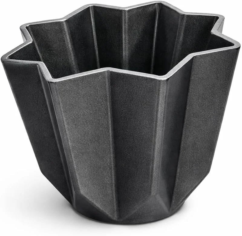 Terryshop74® Molde Pandoro de 800 g de aluminio revestido, antiadherente, profesional, para pasteles navideños, horneado uniforme, fácil desmoldado — Hogar y cocina