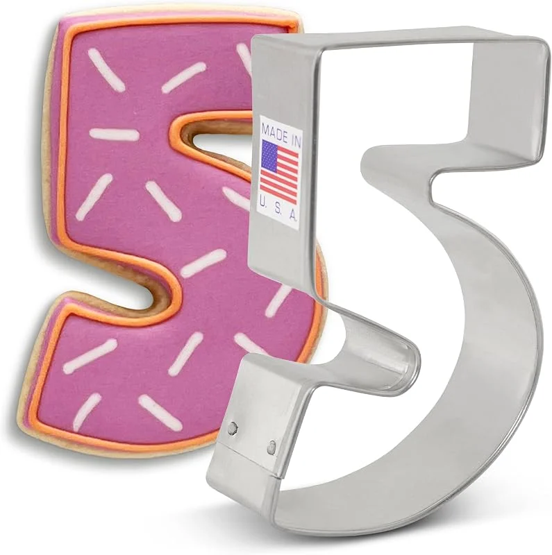 Visita la tienda de Ann Clark Cookie Cutters Ann Clark Cookie Cutters Cortador de galletas número 5-8, 3 cm — Hogar y cocina