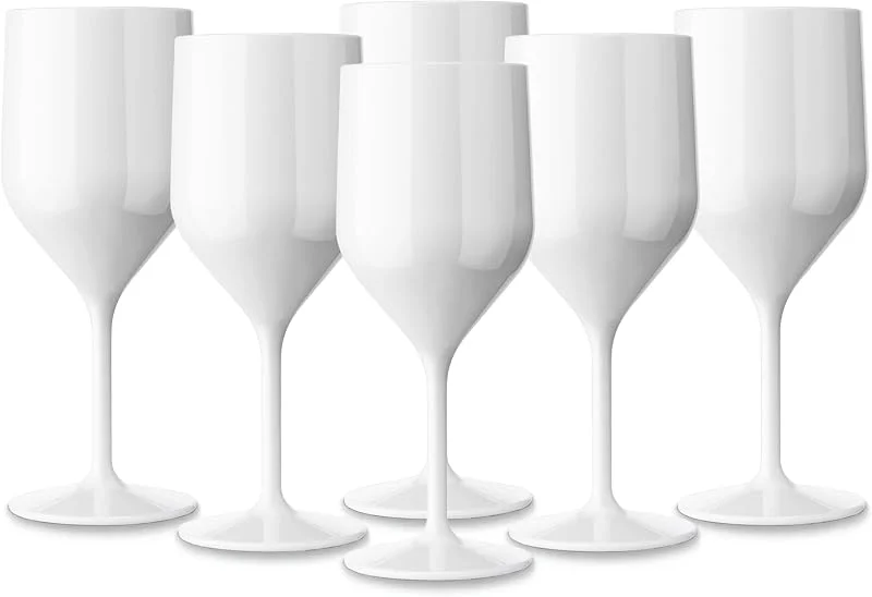 TUNDRA ICE INTERNATIONAL TUNDRA - 6 Copas Plastico Duro 25cl. - REUTILIZABLES y IRROMPIBLES — Vino y mesa festiva
