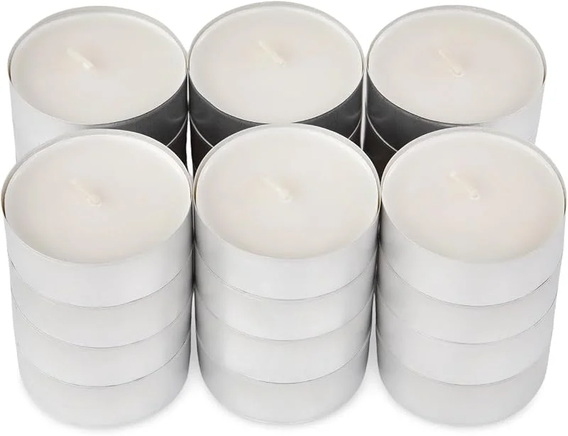 IKEA GLIMMA - Juego de 24 velas (aroma neutro) — Cena a la luz de velas