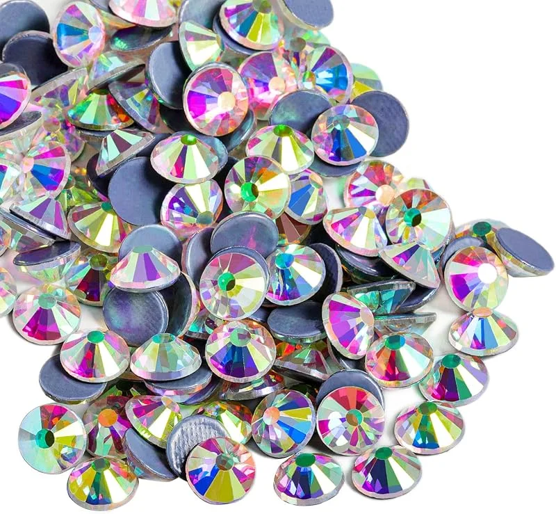 Visita la tienda de BEADSLAND Beadsland Strass Termoadhesivo para Ropa, Blanco Cristal AB, SS20, 1440pcs — Ropa Navidad