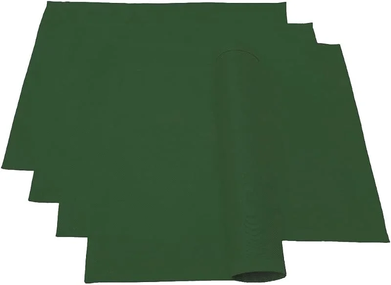 Lemos Home Manteles Individuales, 4 Unidades, 100% algodón, colección Concepto, Color y tamaño a Elegir (Juego de 4 manteles Individuales – 46 x 36 cm, Verde Oliva) — Hogar y cocina