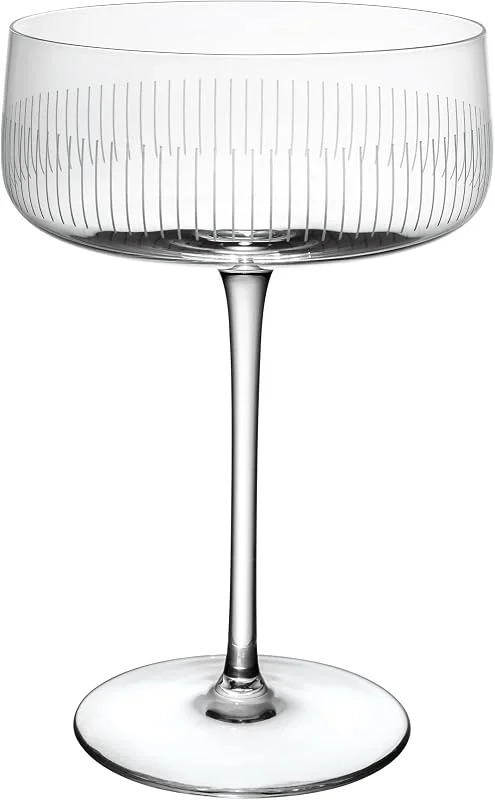 Villeroy & Boch – Afina copa para Champagne, cava, set de 4 piezas, dimensiones: aprox. 166 mm, vol. aprox. 120 ml, cristal, apta para lavavajillas — Vino y mesa festiva