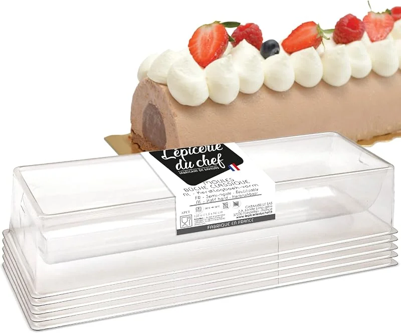 L'épicerie du chef Epicerie du Chef 9465 - Juego de 5 moldes para tronco — Hogar y cocina