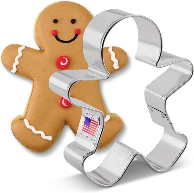 Visita la tienda de Ann Clark Cookie Cutters Ann Clark Cookie Cutters Cortador de galletas hombre de jengibre feliz - 10, 2 cm — Hogar y cocina