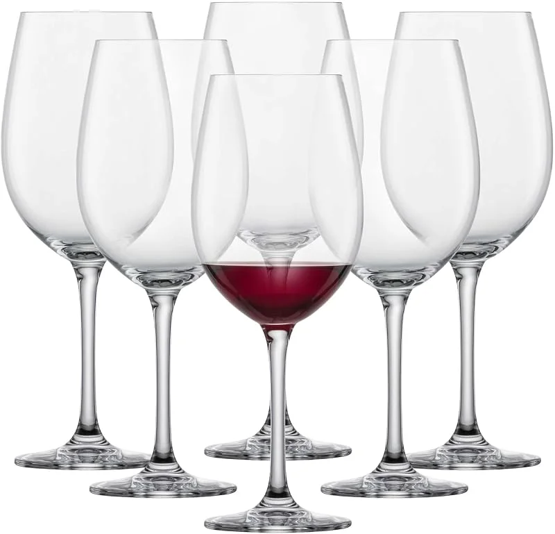 Visita la tienda de Schott Zwiesel Schott Zwiesel Copas de vino tinto Classico (set de 6) — Vino y mesa festiva