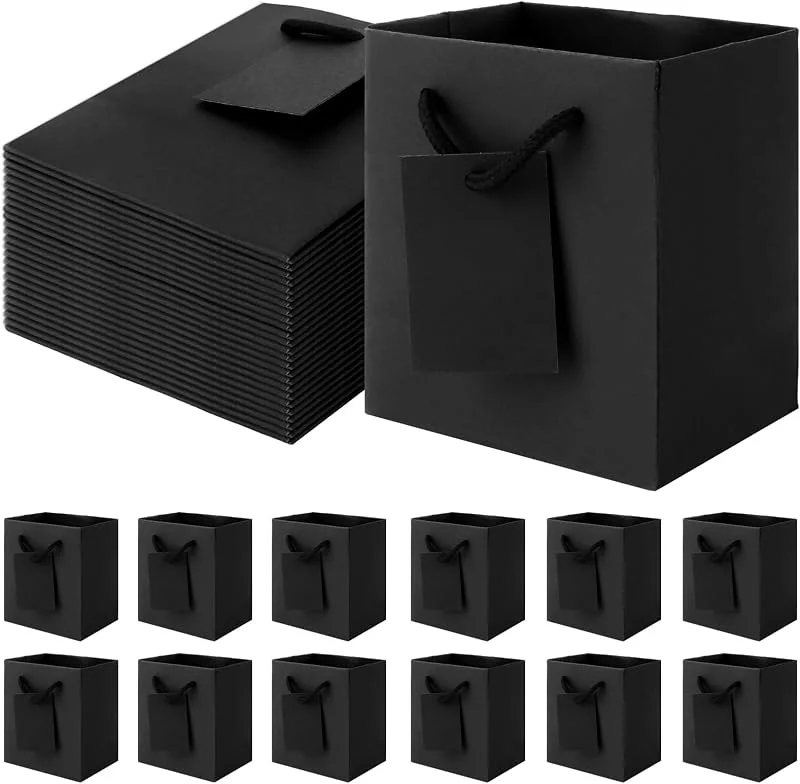 Visita la tienda de MIVIDE MIVIDE Pequeñas Bolsas de Regalo con Asa, 10 x 7 x 11.5 cm, 60 Piezas — Envoltorio regalo