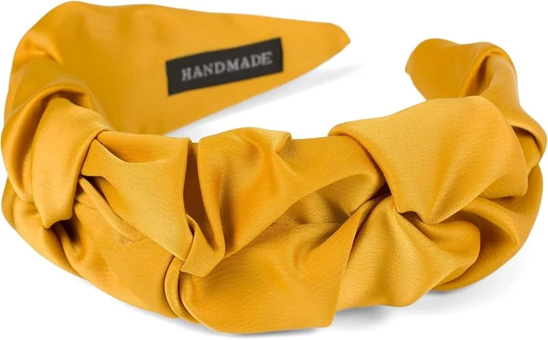 Visita la tienda de styleBREAKER styleBREAKER Diadema trenzada para mujer con volantes, Curry — Ropa Navidad
