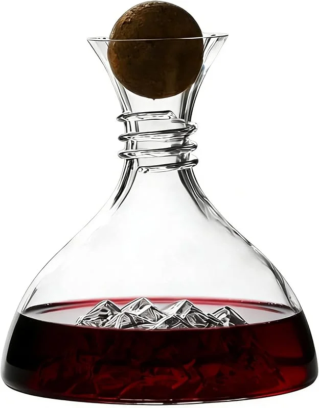 Générique Decantador de vino cristalería 1800 ml — Vino y mesa festiva