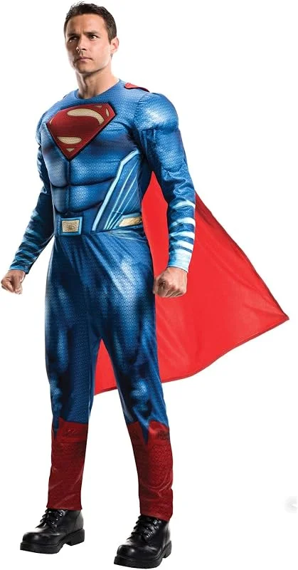 Visita la tienda de Rubies Rubies Disfraz oficial de Superman, de la Liga de la Justicia, de DC Warner Bros, para adultos — Ropa Navidad