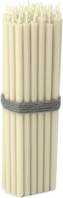 Visita la tienda de NKlaus NKlaus - 50x velas de altar blancas sin hollín y sin goteo L 16cm cera de parafina Premium 36117 — Cena a la luz de velas