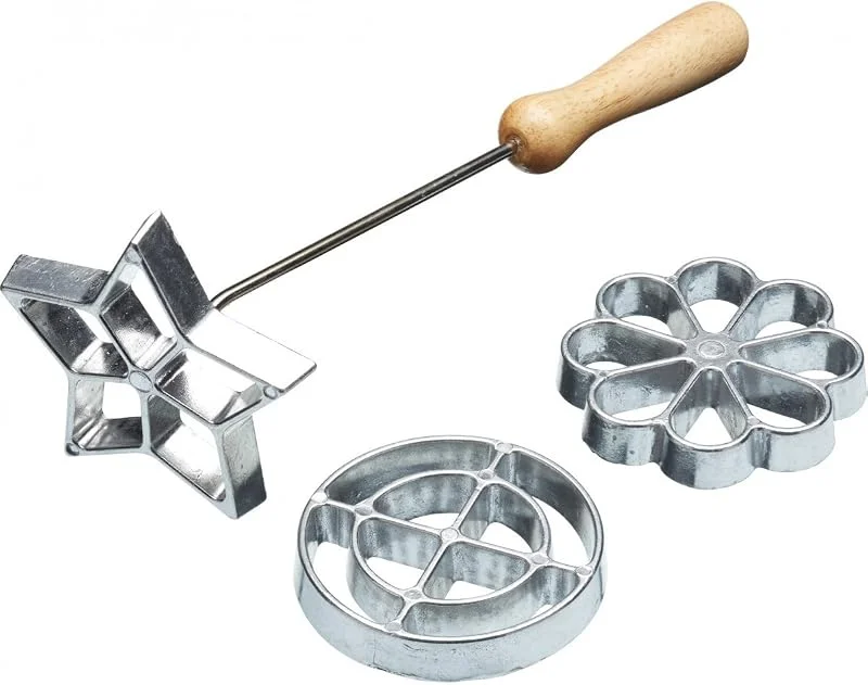 Visita la tienda de KitchenCraft Home Made Rosetta Moldes Galletas Suecas, Juego de Hierro de 3 Formas — Hogar y cocina