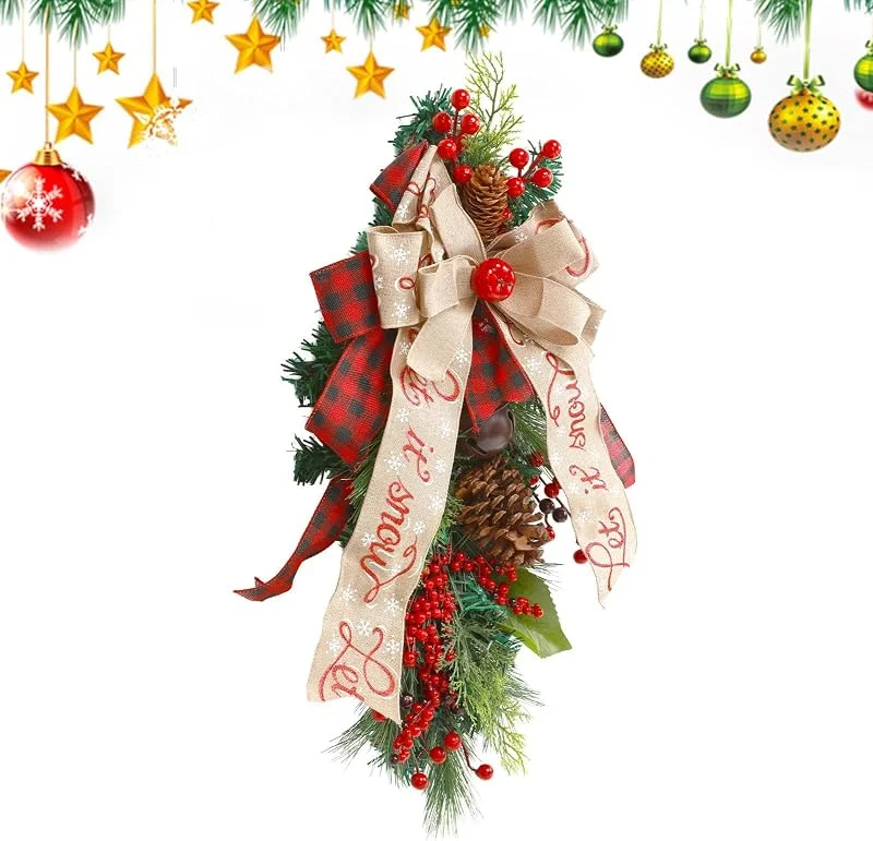 Generisch Coronas De Navidad Para La Puerta De Casa Decoración De Navidad — Decoracion Navidad