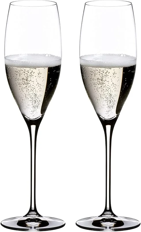 Riedel Vinum Cuvée Prestige Copa de Vino, Cristal, Multicolor, 14.7x7.4x22.7 cm, 2 Unidades — Vino y mesa festiva