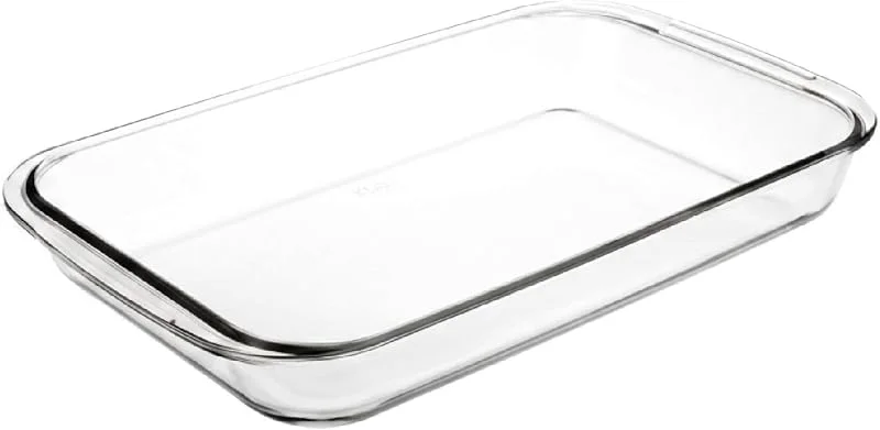 Visita la tienda de IBILI IBILI Bandeja rectangular de cristal, 40 x 23 x 6 cm — Hogar y cocina
