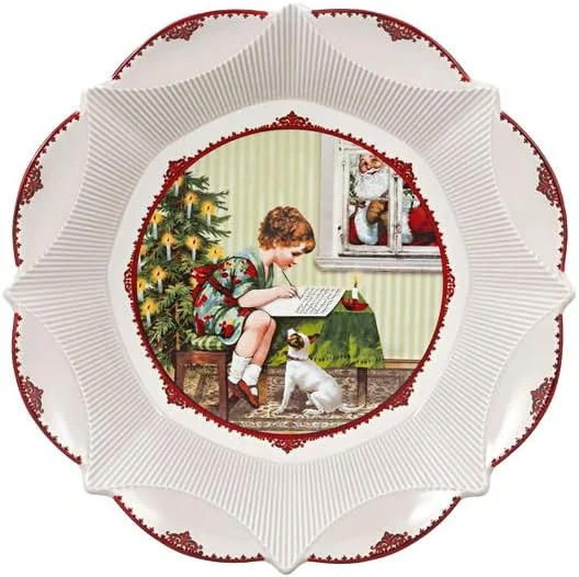 Villeroy & Boch 14-8332-3679 Plato para Galletas, 0.14 litros, Porcelain, carbón — Hogar y cocina