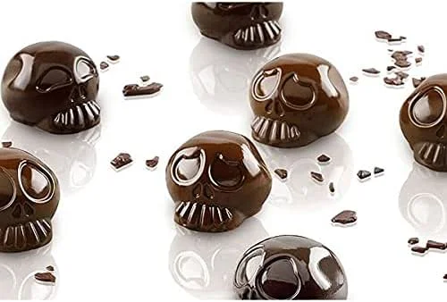 Visita la tienda de silikomart silikomart, SCG055 Molde de Silicona para Chocolates AMLETO, Antiadherente, 15 Chocolates, Pack de 1 Molde para Dulces, Easy Choc, 29 x 32 mm, h 21 mm, Volumen 120 ml, Made in Italy — Hogar y cocina