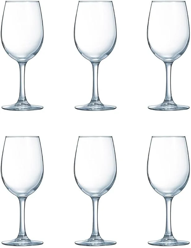 Arcoroc Set de 6 copas de vino Vina de vidrio 48 cl — Vino y mesa festiva