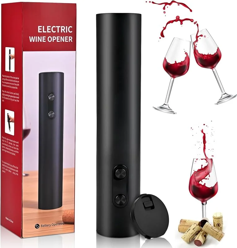 Faburo Sacacorchos Eléctrico, Abridor de Vino Electrico, Regalo Hombre — Vino y mesa festiva