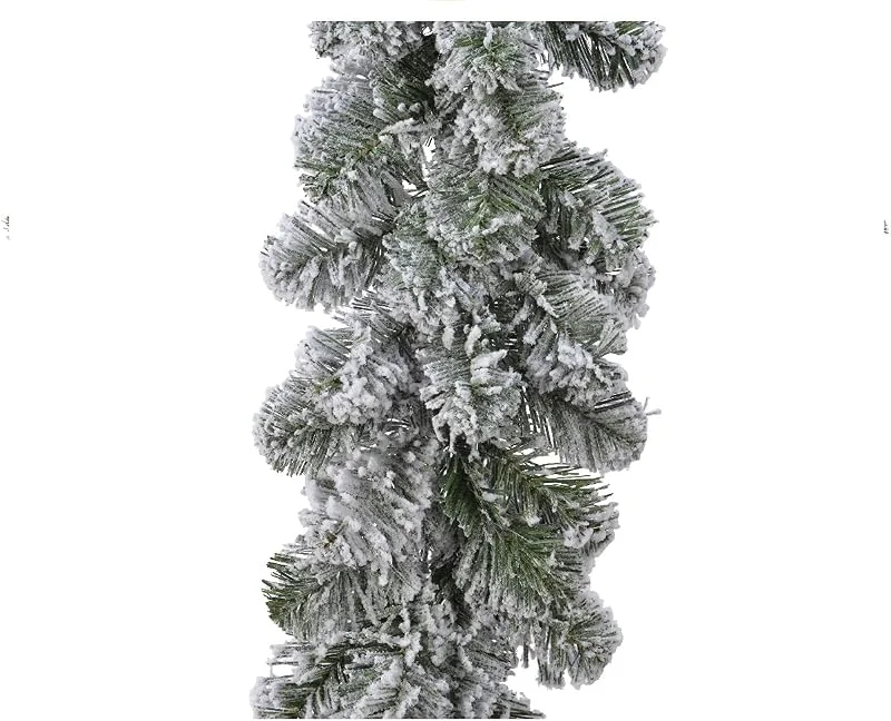 Decoris Guirnalda de abeto artificial (2, 7 m x 20 cm), color verde — Decoracion Navidad
