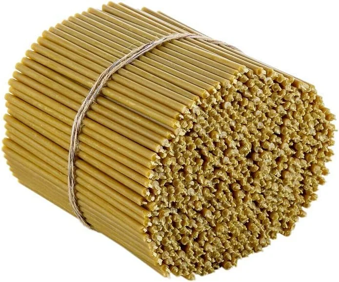 Visita la tienda de Danilovo Danilovo Velas de Cera de Abejas 100% Pura, Velas de Iglesia Ortodoxa Para Oración, Ritual, Navidad, N60, 150 Unidades — Cena a la luz de velas