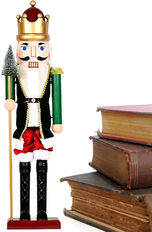 Generic Figuras Cascanueces Pieza intermedia iluminada — Decoracion Navidad