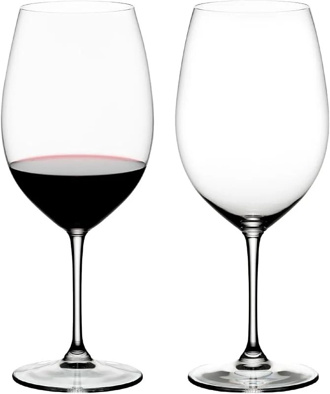 Riedel Vinum Bordeaux Grand Cru Copa de Vino, Cristal, Multicolor, 26.3 X 13.5 X 29.9 cm, 2 — Vino y mesa festiva