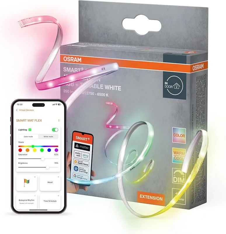 Visita la tienda de OSRAM OSRAM SMART MATTER FLEX tiras LED 1m EXT RGBTW — Luces Navidad