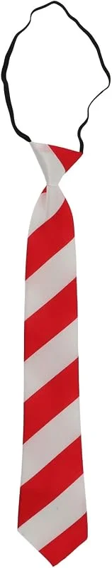 Visita la tienda de Folat Folat 66095 Corbata Navidad Color Rojo Blanco Clásico - Accesorios Tie Classica Ropa para Navidad — Ropa Navidad