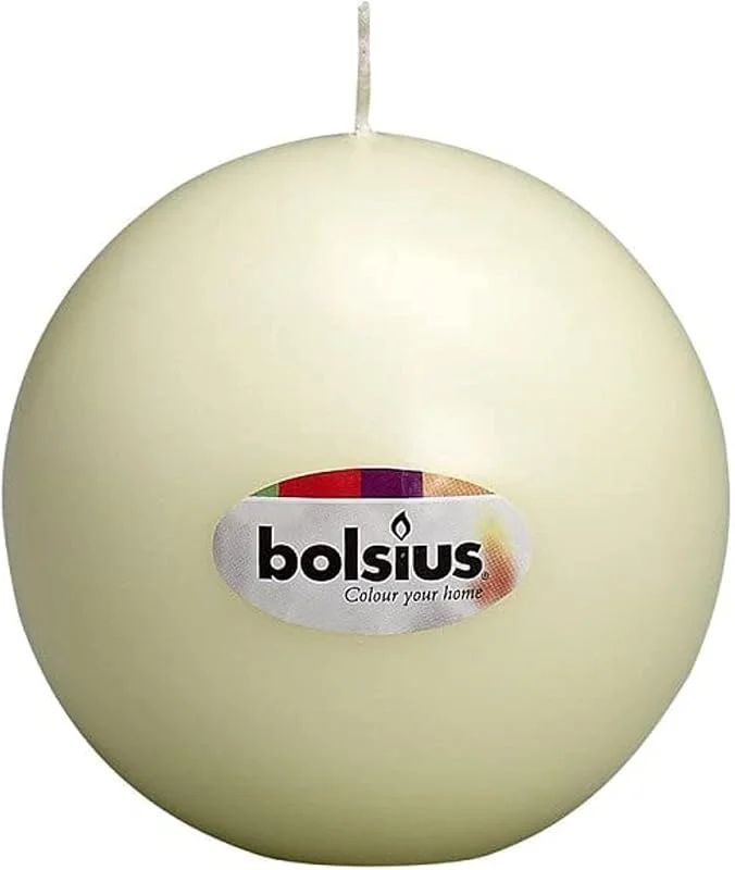 Visita la tienda de Bolsius Bolsius - Vela de bola (70 mm) — Cena a la luz de velas