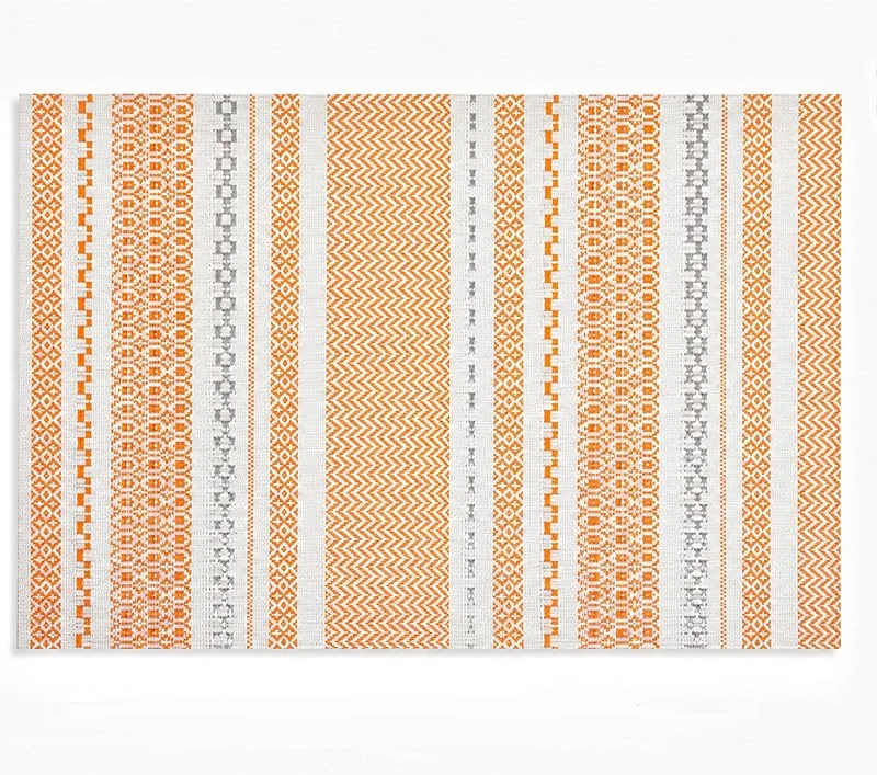 Visita la tienda de FAVE Fave Juego De 6 Salvamanteles Individuales Boho, Naranja 30X45cm — Hogar y cocina