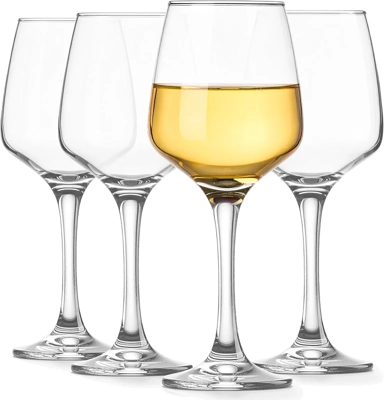 Visita la tienda de Glasmark KROSNO 1992 Glasmark KROSNO 1992 Copas de Vino Blanco 4 Piezas en Vidrio Transparente 270 ml Aptos para Lavavajillas — Vino y mesa festiva