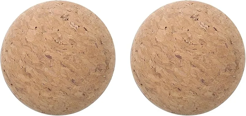uxcell 2 jarras de vino de bola de corcho, tapón de corcho de madera de 45 mm, tapón de bola de madera, tapones de corcho para decantador de vino, reemplazo de botellas de vidrio — Vino y mesa festiva