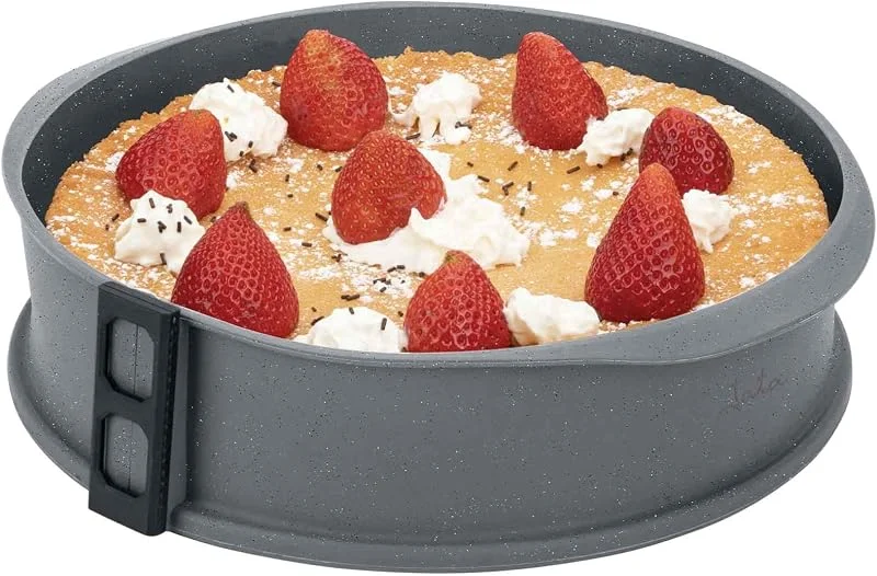Visita la tienda de Jata JATA HMOL1124 - Molde de Silicona Redondo con Base de Cristal 26 cm, Molde Desmontable Antiadherente para Bizcochos y Tartas, Apto para Horno, Congelador y Lavavajillas, Libre BPA — Hogar y cocina