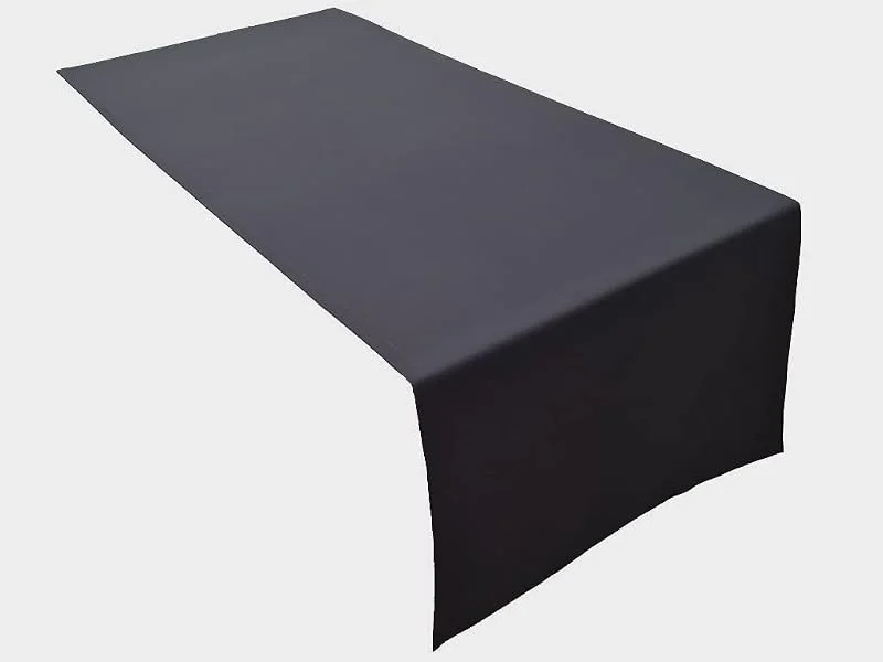 Lemos Home Camino de Mesa algodón, colección Concepto, Color y tamaño a Elegir (Camino de Mesa - 30 x 100 cm, Antracita) — Hogar y cocina