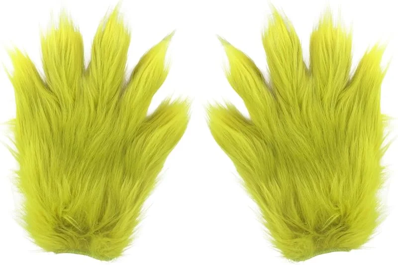 Chaks - Guantes del Grinch, complementos de disfraz para Navidad — Ropa Navidad