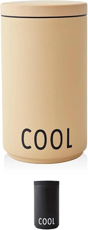 Visita la tienda de Design Letters Design Letters Cubitera con Tapas 1.1 L, Enfriador de Vino, Enfriador Botellas Vino in Acero Inoxidable, Funda Enfriador de Vino Sidra Champagne o Cava para Congelador Regalo Mujer, Regalo Hombre — Vino y mesa festiva