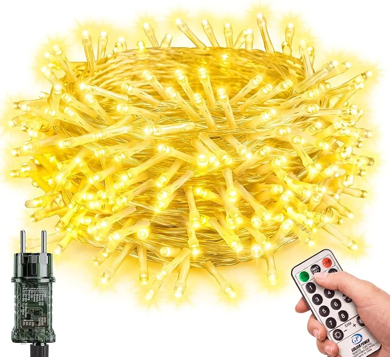 Visita la tienda de btfarm btfarm Luces Arbol Navidad con Mando a Distancia, 20M Cadena de Luces — Luces Navidad