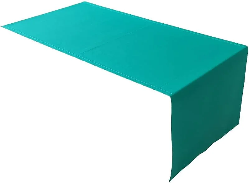 Lemos Home Camino de Mesa, 100% algodón, colección Concepto, Color y tamaño a Elegir (Camino de Mesa - 30 x 100 cm, Verde Esmeralda) — Hogar y cocina