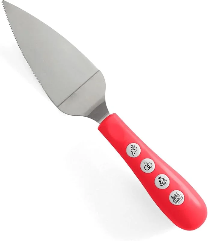 Visita la tienda de FISURA Fisura, Cuchillo para tartas musical Rojo — Hogar y cocina
