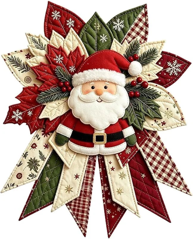 Generisch Corona acolchada de Navidad para principiantes — Decoracion Navidad