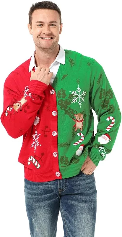U LOOK UGLY TODAY Christmas Jumpers Suéter Hombre — Ropa Navidad