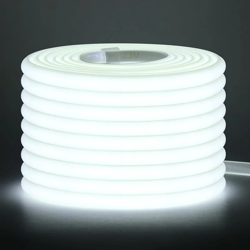 Wisada Tira LED COB 288 LEDs, m, AC220-240V impermeable flexible cortable mangueras LED neón FCOB CRI85+ 2M blanco 6000K uniforme sin puntos oscuros decoración para el hogar y tiendas — Luces Navidad