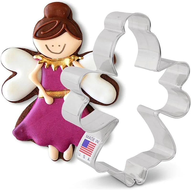 Visita la tienda de Ann Clark Cookie Cutters Sugar Plum Fairy cortador de galletas por lilaloa – 4, 25 Pulgadas – Ann Clark – nosotros lata chapado en acero — Hogar y cocina
